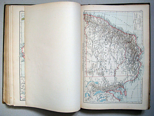 The Times Atlas 1897
117. Victoria and New South Wales
