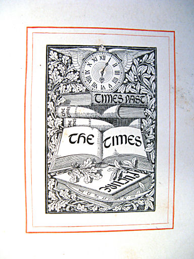The Times Atlas 1900
Detail van de titelpagina / Title page detail