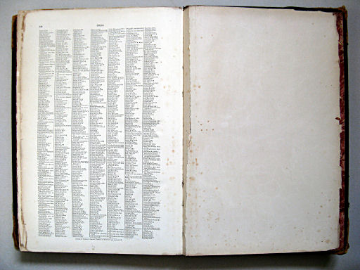 The Times Atlas 1900
Register (blz. 120) / Index (p. 120)