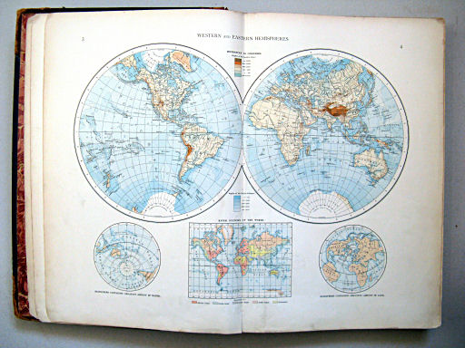 The Times Atlas 1900
3.4. Western and eastern hemispheres