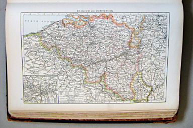 The Times Atlas 1900
35. Belgium and Luxemburg