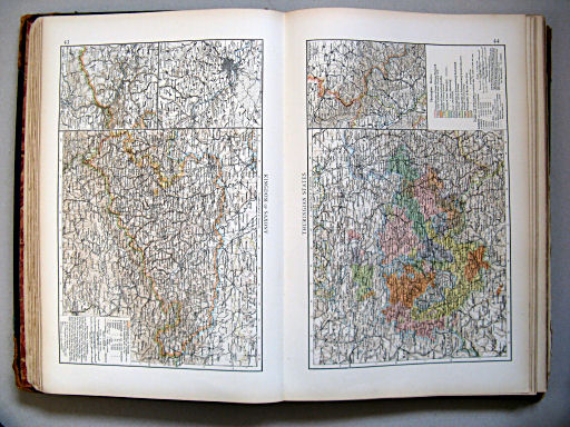 The Times Atlas 1900
43. Kingdom of Saxony
44. Thuringian States