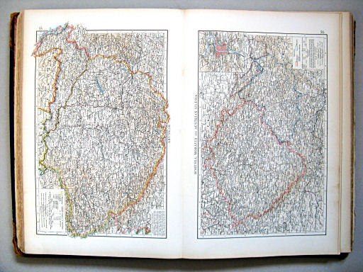 The Times Atlas 1900
55. Hungary
56. Bohemia, Moravia, and Austrian Silesia