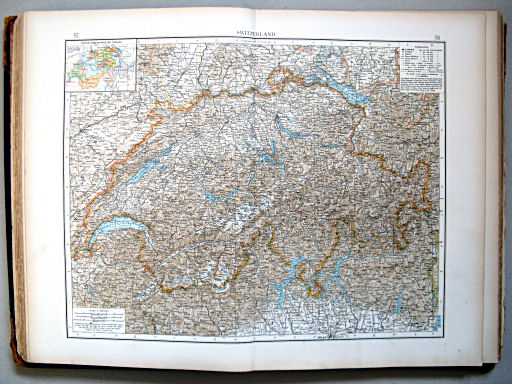 The Times Atlas 1900
57.58. Switzerland