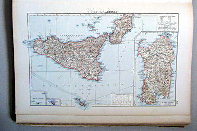 The Times Atlas 1900
60. Sicily and Sardinia