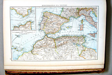 The Times Atlas 1900
63. Mediterranean Sea, western