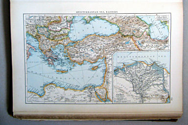 The Times Atlas 1900
64. Mediterranean Sea, eastern