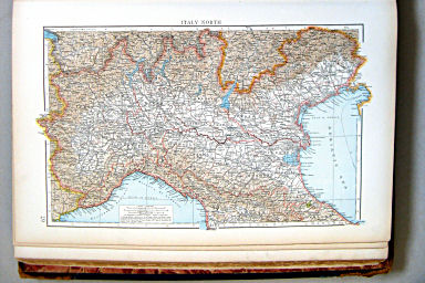 The Times Atlas 1900
67. Italy, north