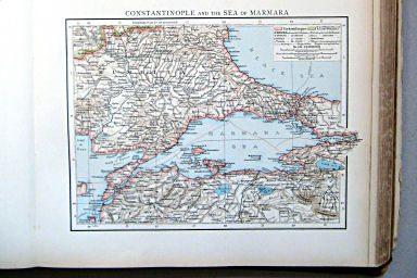 The Times Atlas 1900
68.1. Constantinople and the Sea of Marmara