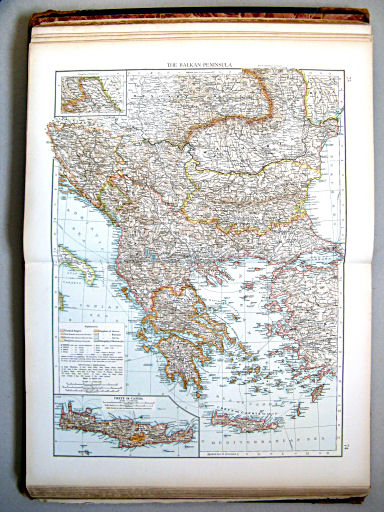 The Times Atlas 1900
73.74. The Balkan Peninsula