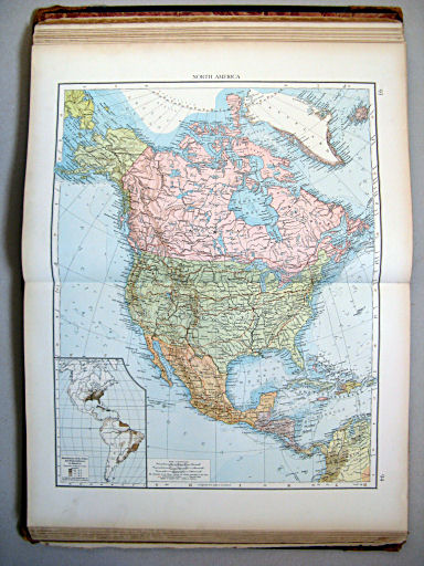 The Times Atlas 1900
93.94. North America
