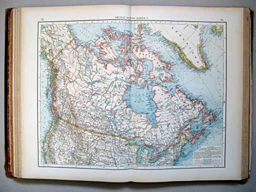 The Times Atlas 1900
95.96. British North America