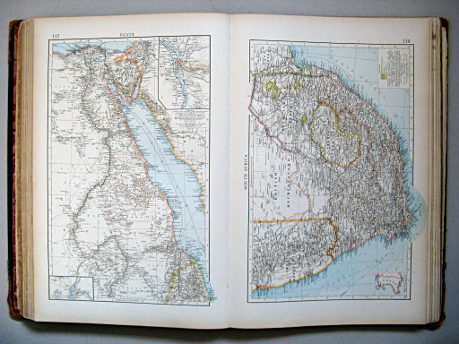 The Times Atlas 1900
117. Egypt
118. South Africa