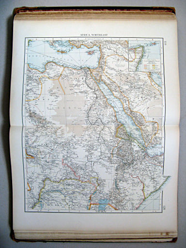 The Times Atlas 1900
119.120. Africa, north-east