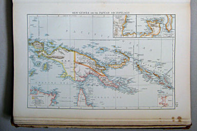 The Times Atlas 1900
128. New Guinea and the Papuan Archipelago