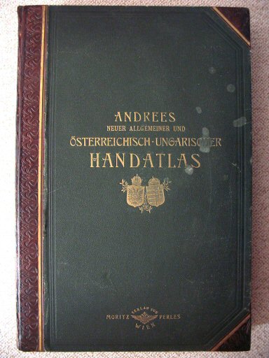 Andrees öst.-ung. Handatlas 1904
Voorkant band