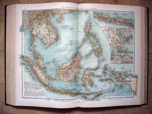 Andrees öst.-ung. Handatlas 1904
Achter-Indië, Nederlands-Indië (kaart 137.138)