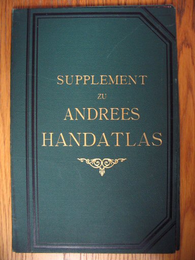 Supplement Andrees Handatlas 1887
Bewaarmap