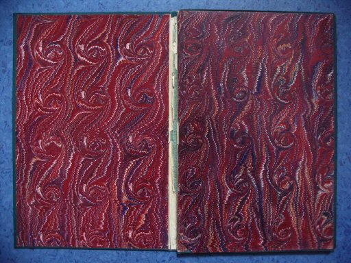 Supplement Andrees Handatlas 1887
Bewaarmap, binnenkant