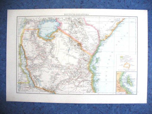 Supplement Andrees Handatlas 1887
Duits Oost-Afrika (kaart 31)