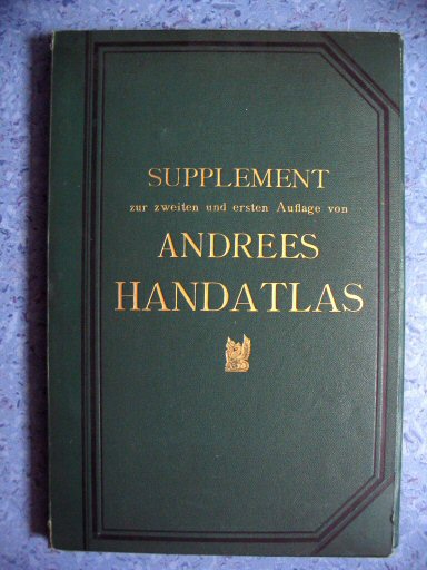 Supplement Andrees 1893
Bewaarmap