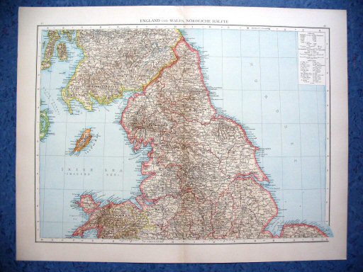 Supplement Andrees 1893
Engeland en Wales, noord (kaart 41.42)