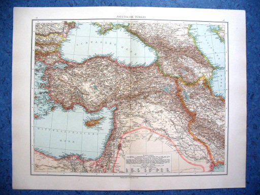 Supplement Andrees 1893
Aziatisch Turkije (kaart 47.48)