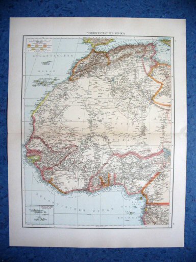 Supplement Andrees 1893
Noordwest-Afrika (kaart 55.56)