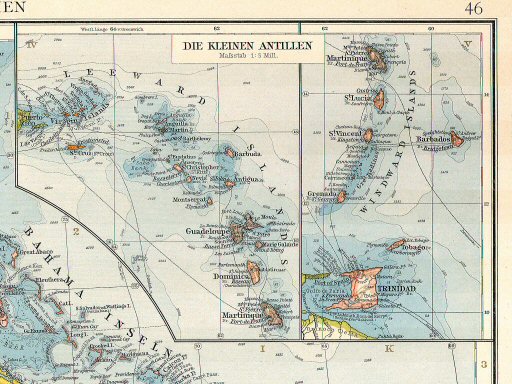 Supplement Andrees 1899
Kleine Antillen (bijkaart 45.46)