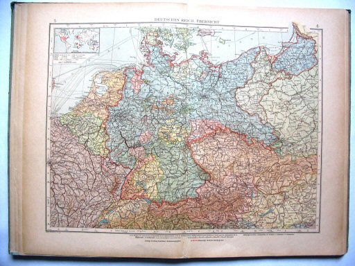 Ergänzungsband Andrees 1922
Duitsland (kaart 5.6)