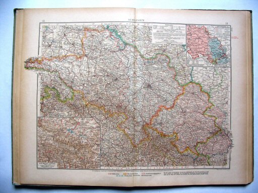 Ergänzungsband Andrees 1922
Silezië (kaart 13.14)