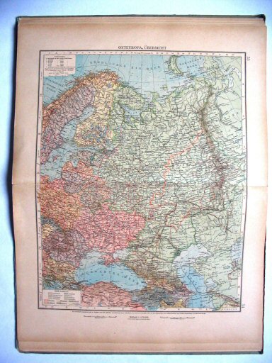Ergänzungsband Andrees 1922
Oost-Europa (kaart 53.54)