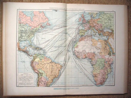 Volks u. Familien-Atlas 1905
Atlantische Oceaan (kaart 7.8)