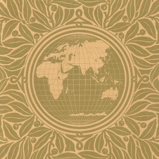 Velhagen & Klasings Kleiner Handatlas (1912)
Detail schutbladen / Endpapers detail