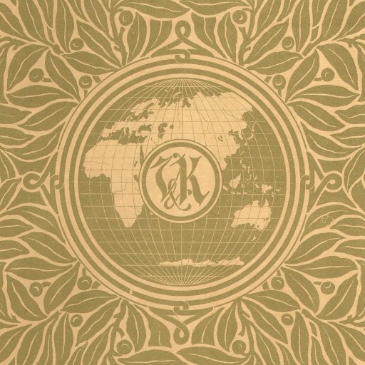 Velhagen & Klasings Kleiner Handatlas (1912)
Detail schutbladen / Endpapers detail