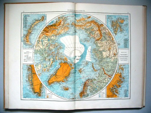 Velhagen & Klasings Kleiner Handatlas (1912)
3.4. Nordpolargebiete