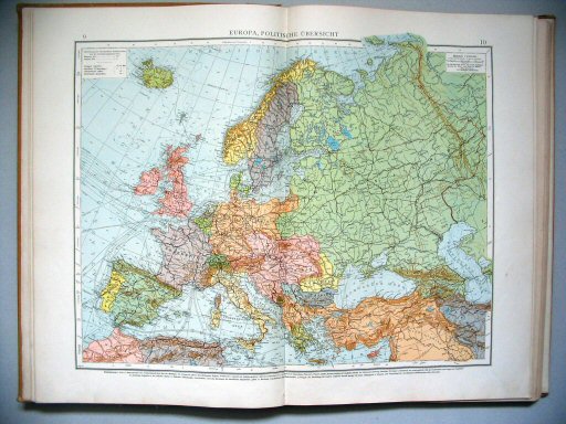 Velhagen & Klasings Kleiner Handatlas (1912)
9.10. Europa, politische Übersicht