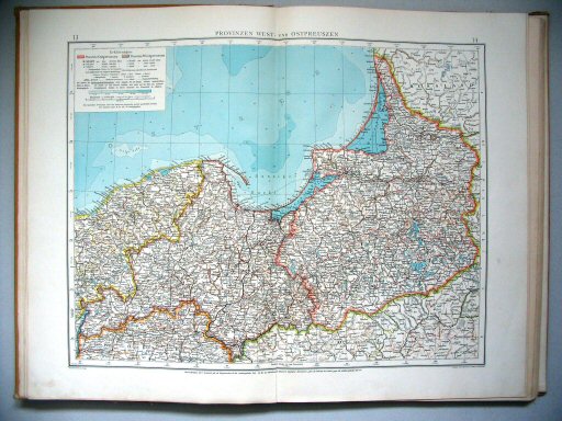 Velhagen & Klasings Kleiner Handatlas (1912)
13.14. Provinzen West- und Ostpreuszen