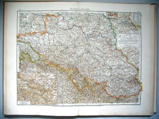 Velhagen & Klasings Kleiner Handatlas (1912)
17.18. Provinz Schlesien