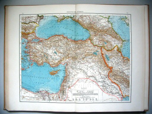 Velhagen & Klasings Kleiner Handatlas (1912)
71.72. Asiatische Türkei
