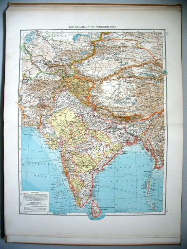 Velhagen & Klasings Kleiner Handatlas (1912)
73.74. Zentralasien und Vorderindien