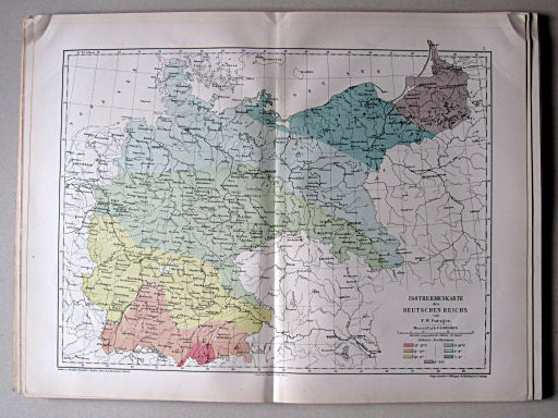Andree-Peschel, Physikalisch-statistischer Atlas des Deutschen Reichs, 1878
2. Isothermenkarte des Deutschen Reichs