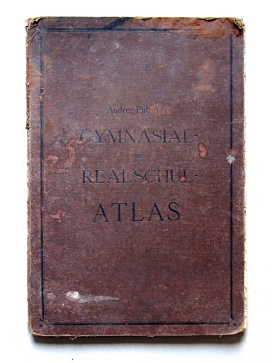 Andree-Putzger's Gymnasial- und Realschul-Atlas, 1879
Voorkant band / Front cover
