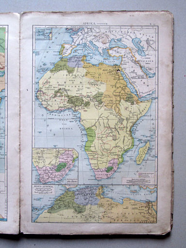 Andree-Putzger's Gymnasial- und Realschul-Atlas, 1879
S.15. Afrika, politisch