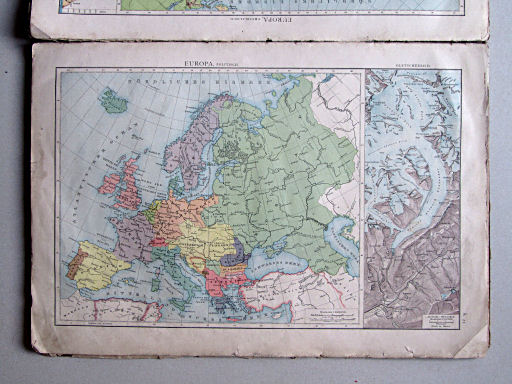 Andree-Putzger's Gymnasial- und Realschul-Atlas, 1879
S.21. Europa, politisch