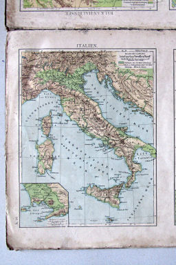 Andree-Putzger's Gymnasial- und Realschul-Atlas, 1879
S.26. Italien. Grossbritannien und Irland