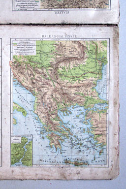 Andree-Putzger's Gymnasial- und Realschul-Atlas, 1879
S.27. Balkan-Halbinsel. Europäisches Russland