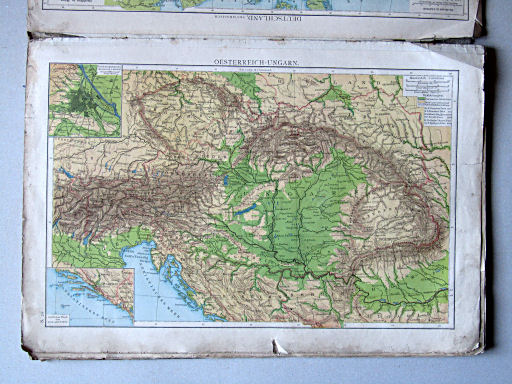 Andree-Putzger's Gymnasial- und Realschul-Atlas, 1879
S.28. Oesterreich-Ungarn