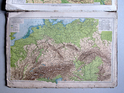 Andree-Putzger's Gymnasial- und Realschul-Atlas, 1879
S.29. Deutschland, physikalisch