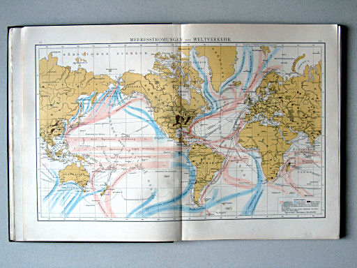 Andree-Putzger's Gymnasial- und Realschul-Atlas, 1890
11.12. Meeresströmungen und Weltverkehr